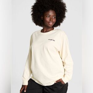 🆕 Victoria’s Secret PINK PINK Campus Cotton Long-Sleeve Tee - XXL